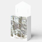 Winterwaterschilderij Bedankdoosjes (Geopend)