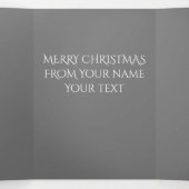 Winterwaterschilderij Drieluik Wenskaart (Binnenkant midden)