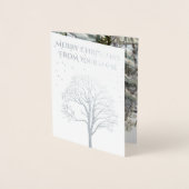 Winterwaterschilderij Folie Kaarten (Voorkant)