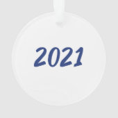 Winterwatertoren in 2021  ornament (achterkant)