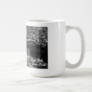 Winterwaterval in de metroparken van Cleveland Koffiemok