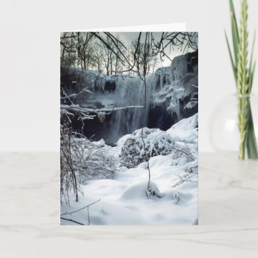 Winterwaterval, kaart (Voorkant)