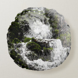 Winterwaterval...... Rond Kussen