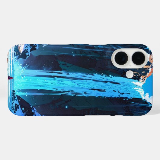 Winterwaterval Rust Case-Mate iPhone Case (Achterkant (horizontaal))