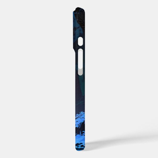 Winterwaterval Rust Case-Mate iPhone Case (Achterkant / Links)