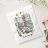 WinterWaterverf Bedankzakje (Gezegeld)