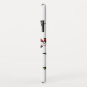 WinterWaterverf Elegant Floral Monogram Case-Mate iPhone Case (Achterkant/rechts)