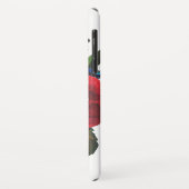 WinterWaterverf Elegant Floral Monogram Case-Mate iPhone Case (Achterkant/links)