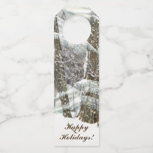 WinterWaterverf Flessenhanger (Voorkant)