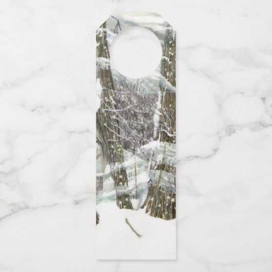 WinterWaterverf Flessenhanger (Achterkant)