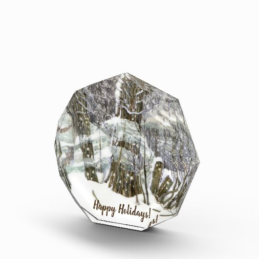 WinterWaterverf Fotoblokken (Rechts)