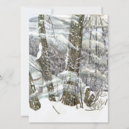 WinterWaterverf Kaart (Voorkant)