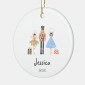 WinterWaterverf Ntkraker ornament (Links)