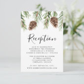 WinterWaterverf Pinecone Weddenschappen Informatiekaartje (Staand voorkant)