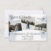 WinterWaterverf Was foto sparen de datum Aankondiging (Voorkant)