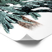 winterweduwen sneeuwwinterbanden poster (Hoek)