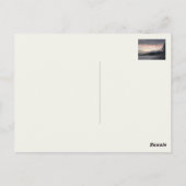 Winterweg Briefkaart (Achterkant)