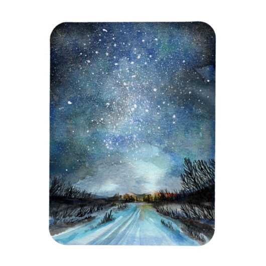 Winterweg Magneet (Verticaal)