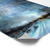 Winterweg Poster (Hoek)