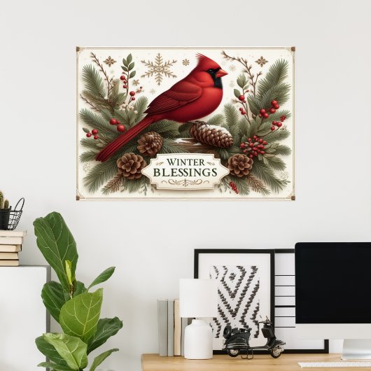 Winterwensen Poster (Thuiskantoor)