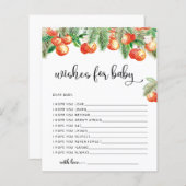 Winterwensen voor baby (Voorkant / Achterkant)