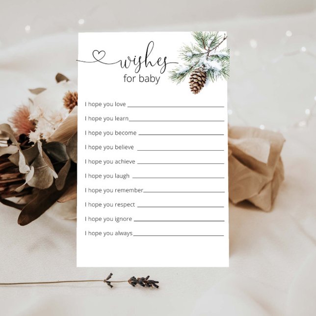 Winterwensen voor Baby shower Baby (Creator heeft geüpload)