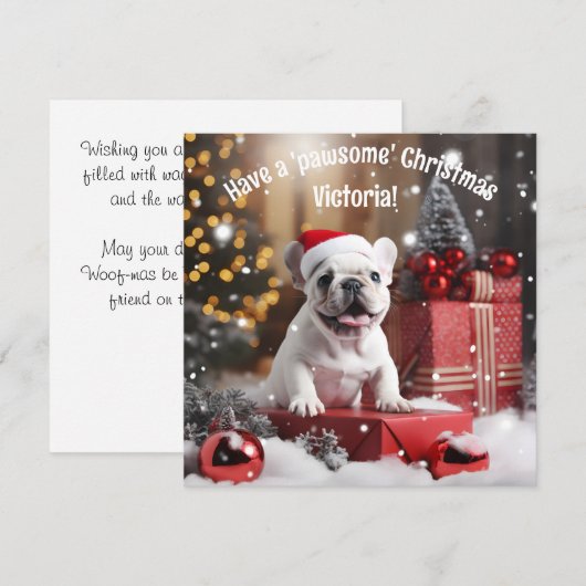  winterwhiskers Wonderland (Voorkant / Achterkant)