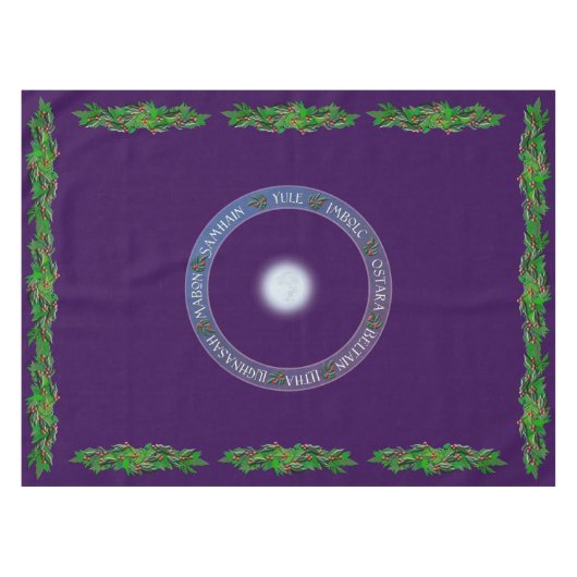 Winterwiel van het Jaar Tafelkleed (Voorkant (Horizontaal))