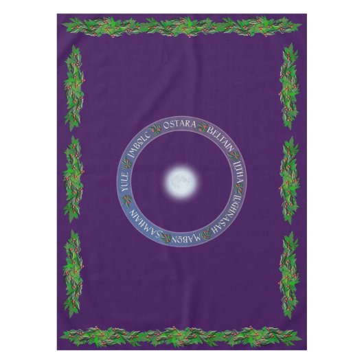 Winterwiel van het Jaar Tafelkleed (Voorkant)