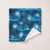 Winterwind Midnight Blue Bad Handdoek (Wasdoekje)