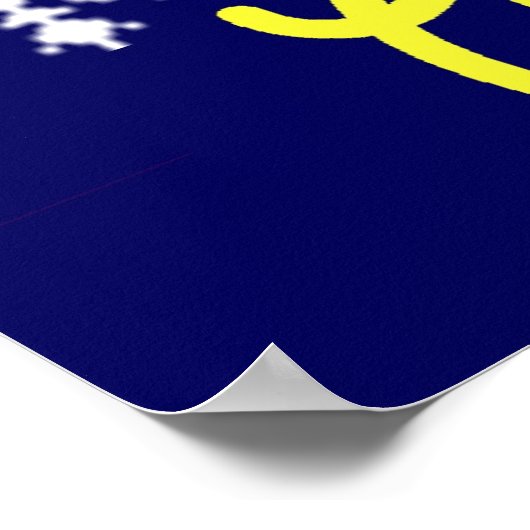 Winterwinkelbord Poster (Hoek)