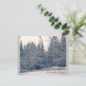 Winterwit Briefkaart (Staand voorkant)