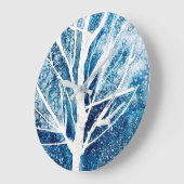 Winterwitte vogelboom Kerstmis Grote Klok (Hoek)