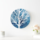 Winterwitte vogelboom Kerstmis Grote Klok (Huis)