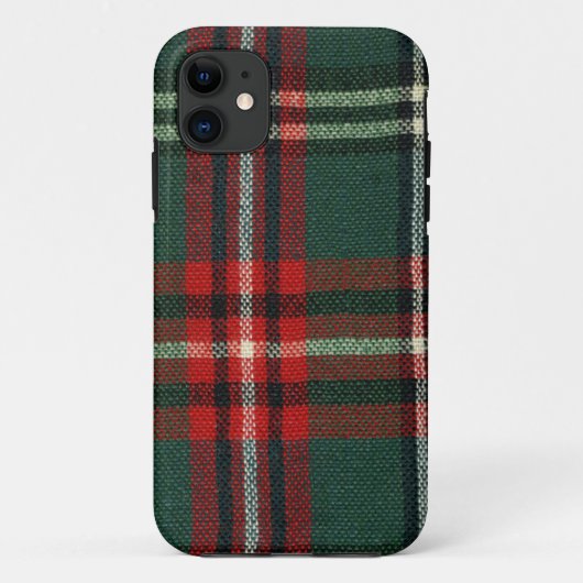 Winterwol Plaid iPhone 5 Hoesje (Achterkant)