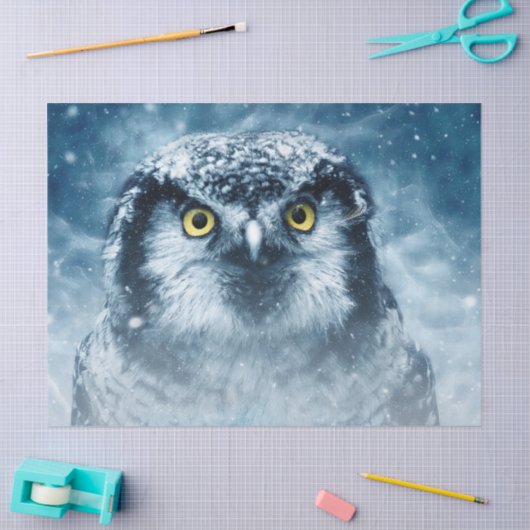 winterwol tissuepapier (Craft)