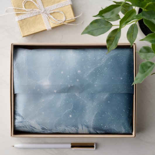 winterwol tissuepapier (Geschenk)