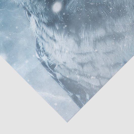 winterwol tissuepapier (Detail)