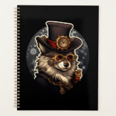 Winterwolf steampunk planner (Voorkant)