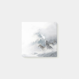 Winterwolven Howling Post-it Notities Post-it® Notes