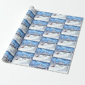 Winterwonder Cadeaupapier (Uitgerold)