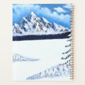 Winterwonder met tekst planner (Achterkant)
