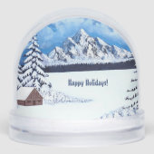 winterwonder sneeuwbol (Voorkant)