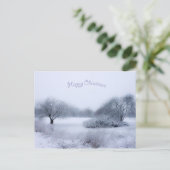 Winterwonderland Briefkaart (Staand voorkant)