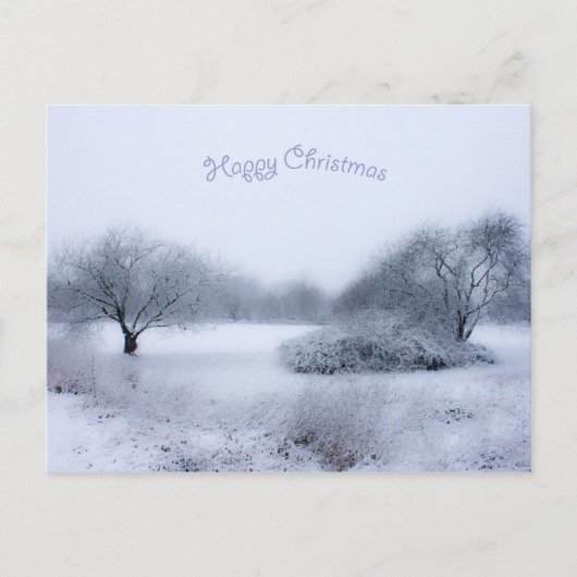 Winterwonderland Briefkaart (Voorkant)