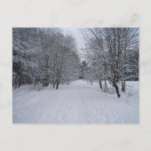Winterwonderland Briefkaart (Voorkant)