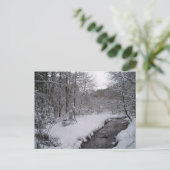 Winterwonderland Briefkaart (Staand voorkant)