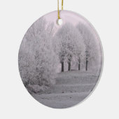 Winterwonderland Keramisch Ornament (Links)