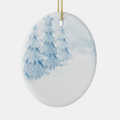 winterwonderland keramisch ornament (Rechts)