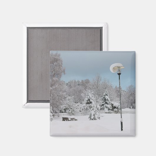 Winterwonderland Magneet (Voorkant / Achterkant)